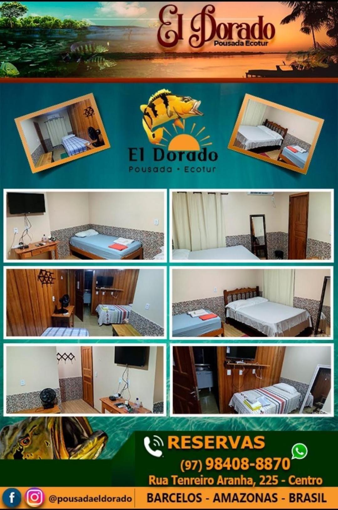 El Dorado Pousada Apartment Barcelos Ngoại thất bức ảnh